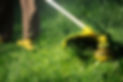 Commercial mower maintaining a large lawn
